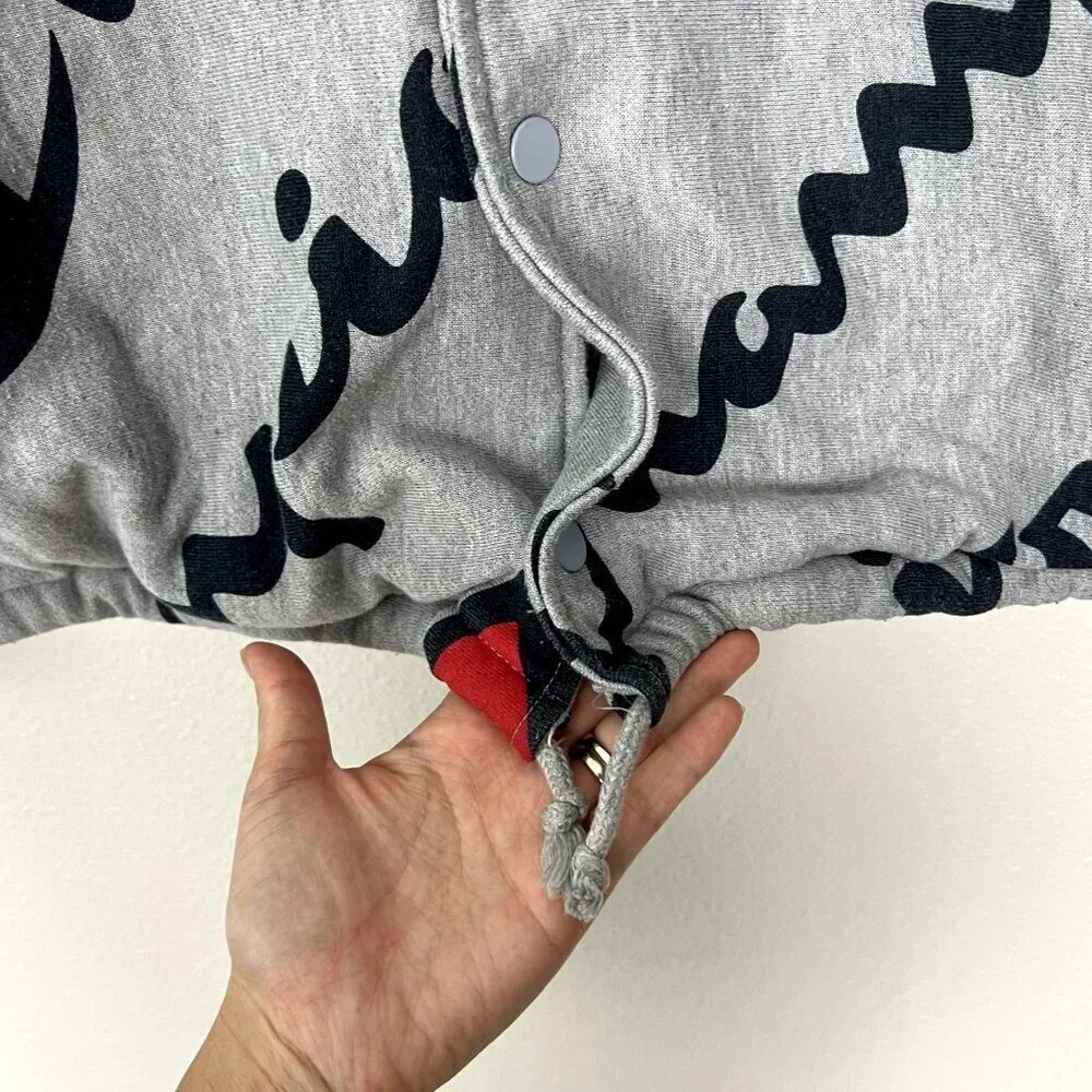 Champion Reverse Weave Mens Medium Explode Script French Terry Coaches Jacket - Picture 4 of 10